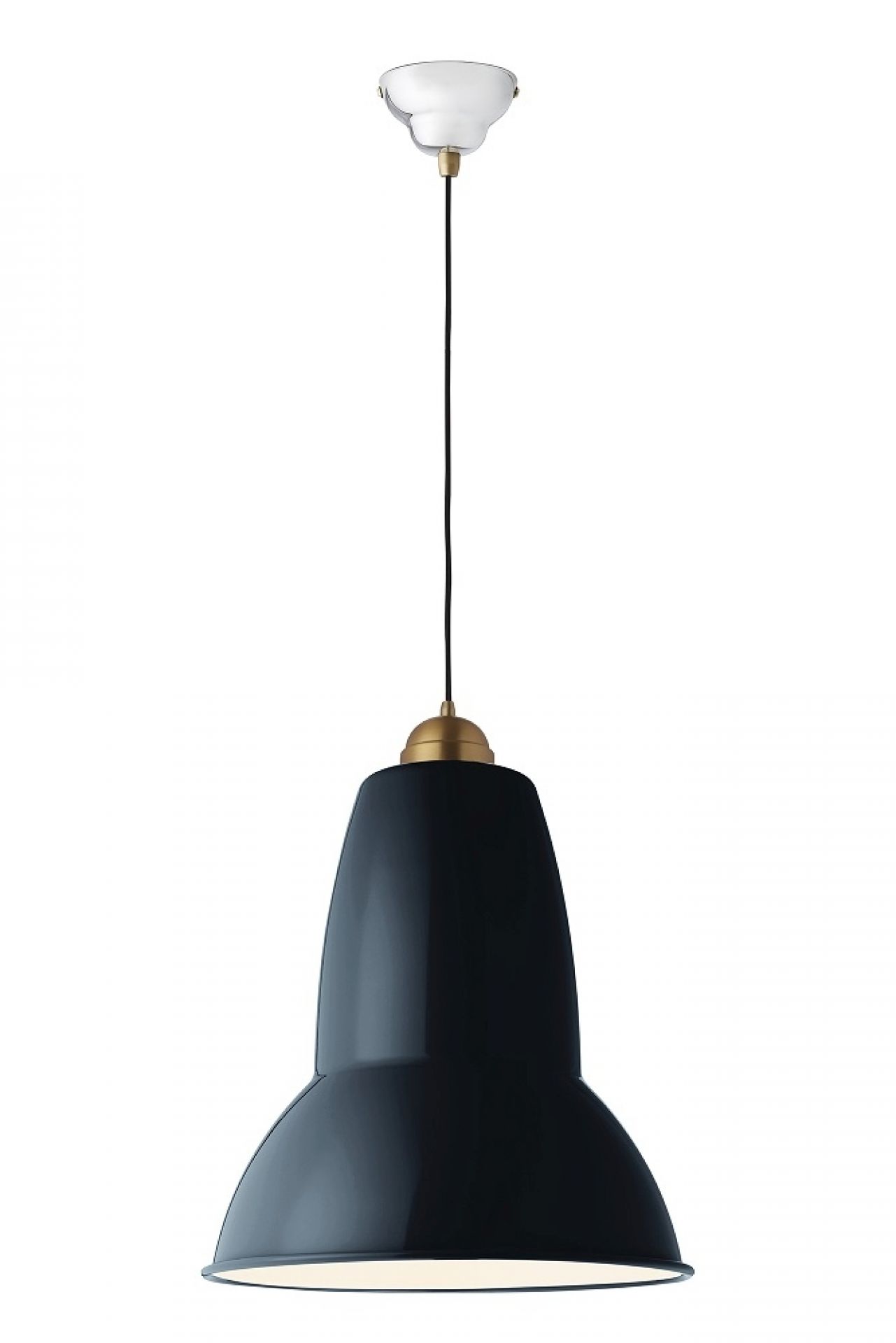 Original 1227 Brass Giant Pendant Hängeleuchte Anglepoise
